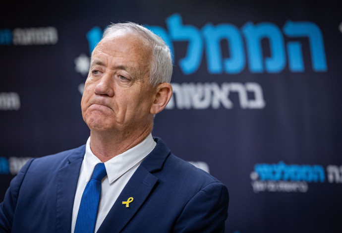 בני גנץ (צילום:  נועם ריבקין פנטון, פלאש 90)