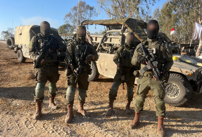 לוחמי סיירת חרוב (צילום: אבי אשכנזי)