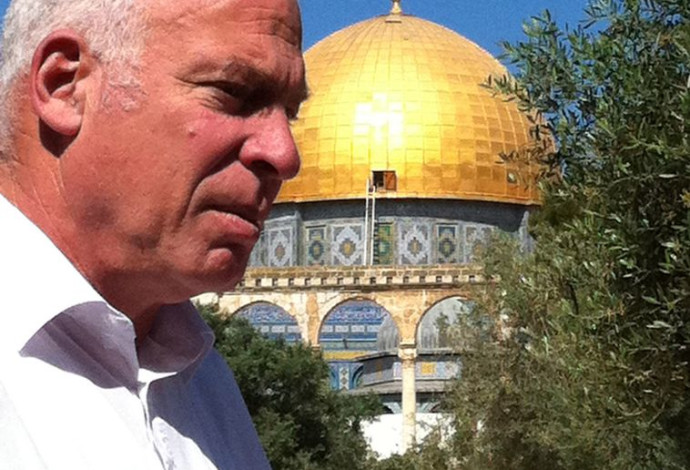 אורי אריאל בהר הבית (צילום:  רועי שרון, פלאש 90)
