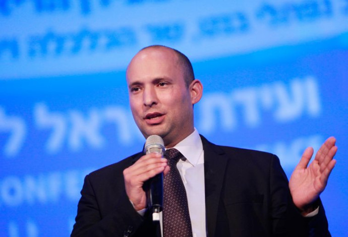 נפתלי בנט הבית היהודי (צילום:  פלאש 90)