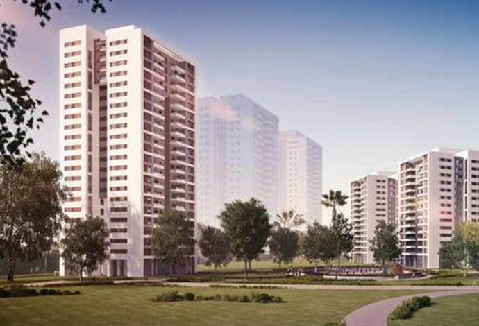 צילום הדמיה של פרויקט דירה להשכיר ברמת השרון (צילום:  יח"צ)
