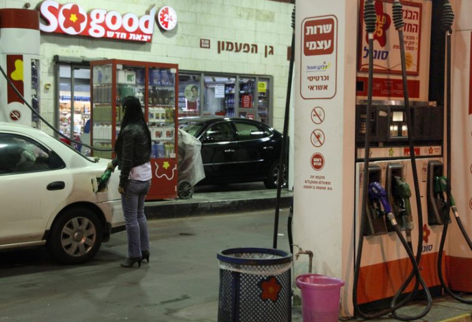 תחנת דלק סונול. אילוסטרציה (צילום:  מרק ישראל סלם)