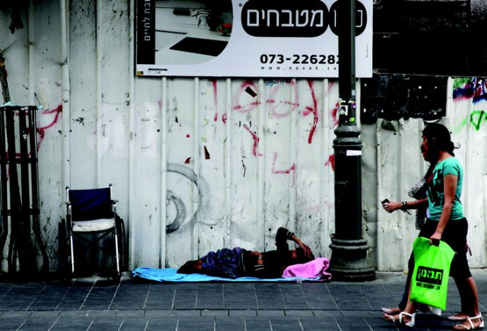 עוני בישראל (צילום:  מרק ישראל סלם)