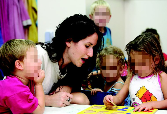 גן ילדים, אילוסטרציה (צילום:  פלאש 90)