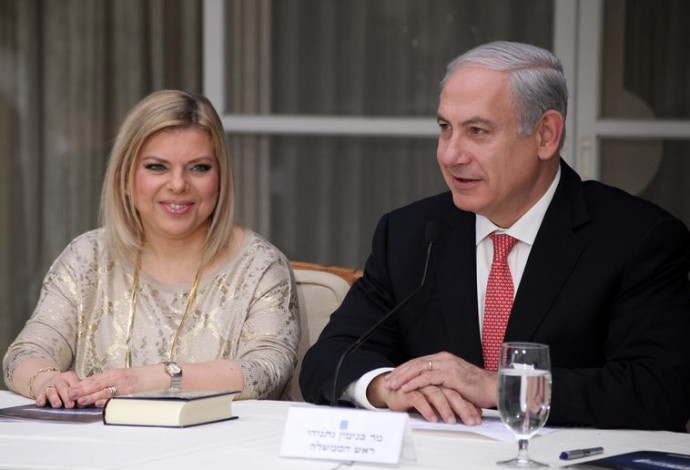 הזוג נתניהו (צילום:  מרק ישראל סלם)
