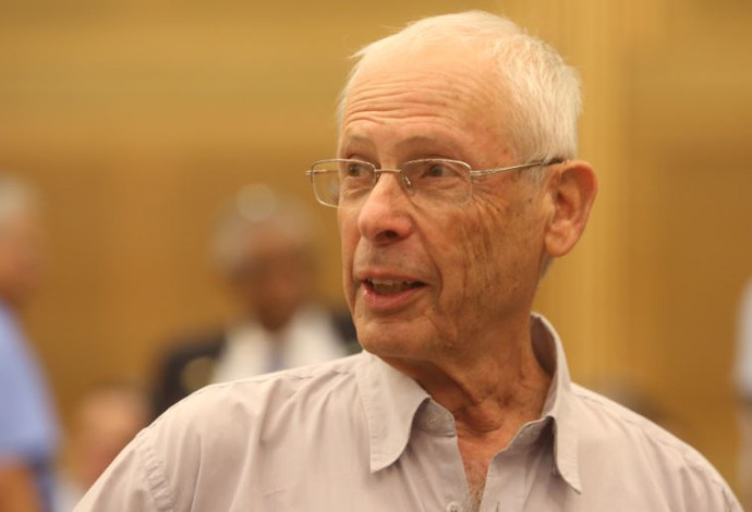 בני בגין בישיבת סיעת הליכוד (צילום:  מרק ישראל סלם)
