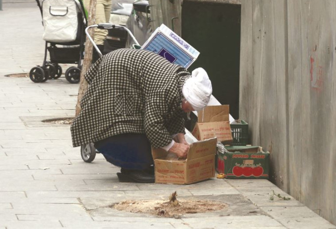 עוני בירושלים (צילום:  מרק ישראל סלם)