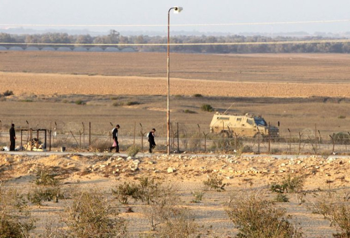 גבול ישראל מצרים, ארכיון (צילום:  רויטרס)