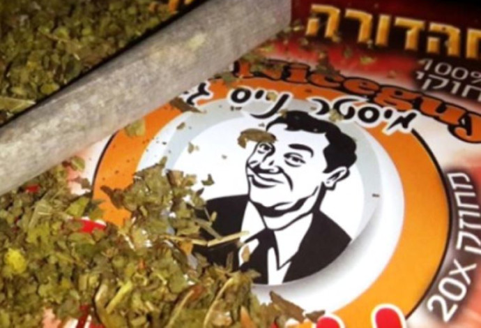 סם הפיצוציות נייס גיא (צילום:  חטיבת דובר המשטרה)