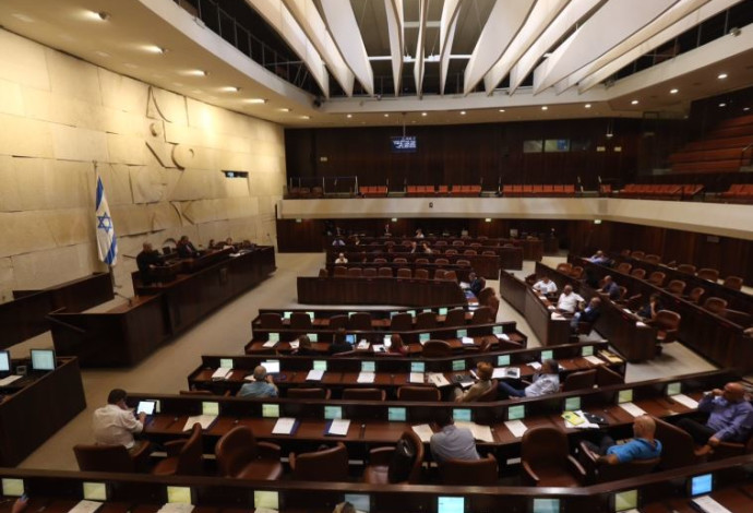 מליאת הכנסת במהלך דיון  (צילום:  מרק ישראל סלם)