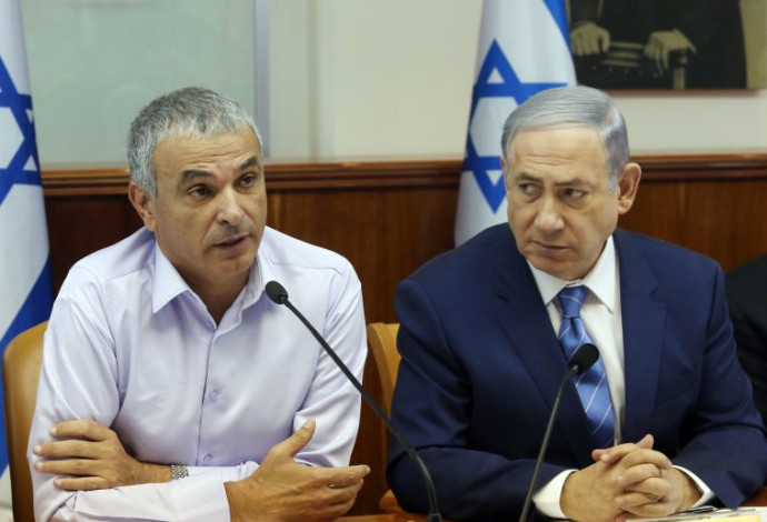 רה"מ בנימין נתניהו ושר האוצר משה כחלון (צילום:  מרק ישראל סלם)