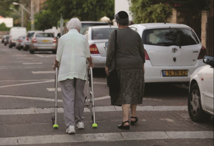 קשישים (צילום:  אלוני מור)