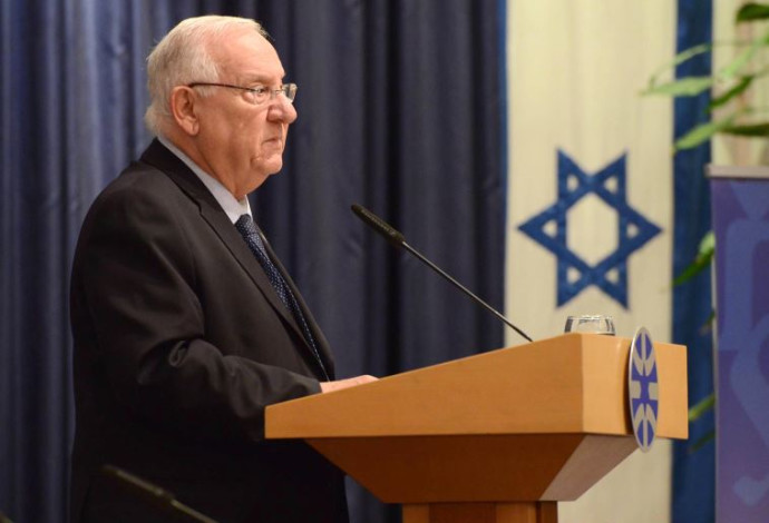 ראובן ריבלין בכנס שגרירי משרד החוץ (צילום:  מארק ניימן, לע"מ)