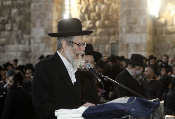 הרב אליעזר ברלנד (צילום:  אורי לנץ, פלאש 90)