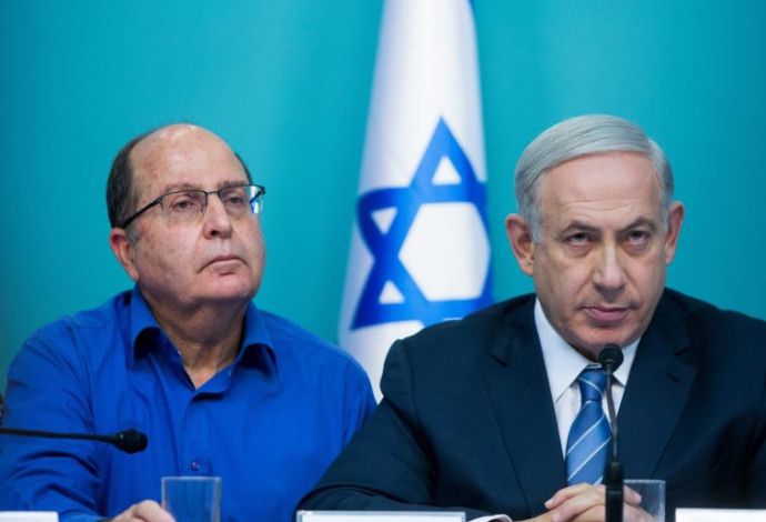 ראש הממשלה נתניהו ושר הביטחון יעלון (צילום:  יונתן זינדל, פלאש 90)