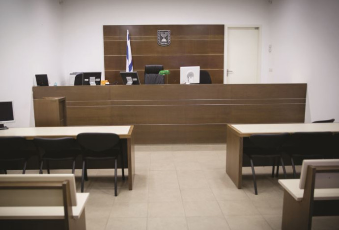 אולם בית המשפט (צילום:  נתי שוחט, פלאש 90)