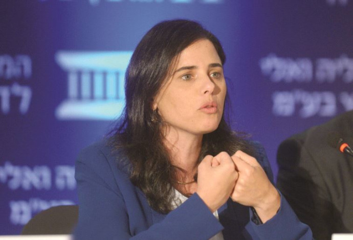 איילת שקד (צילום:  פלאש 90)