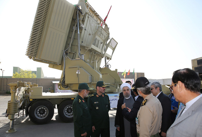 מערכת "בוואר 373" האיראנית להגנה מפני טילים (צילום:  רויטרס)