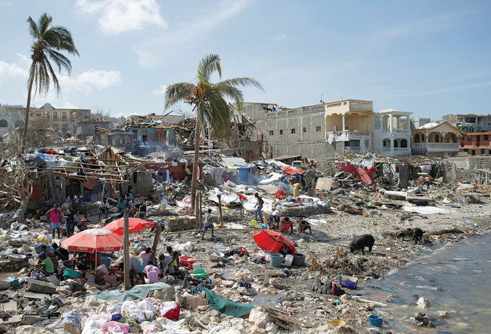 סופת הוריקן מת'יו, האיטי (צילום:  רויטרס)