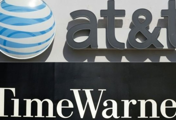 AT&T ו"טיים וורנר" (צילום:  AFP)