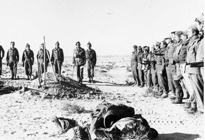 יחידת הקומנדו הצרפתי ב-1948 (צילום:  עמותת "דור הפלמ"ח", מתוך אתר PikiWiki)