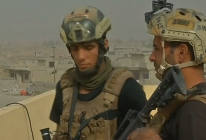 כוחות עיראקיים בתוך מוסול, היום