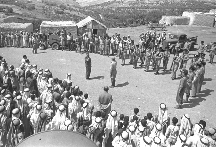 ממשל צבאי באום אל פחם (צילום:  לע"מ)