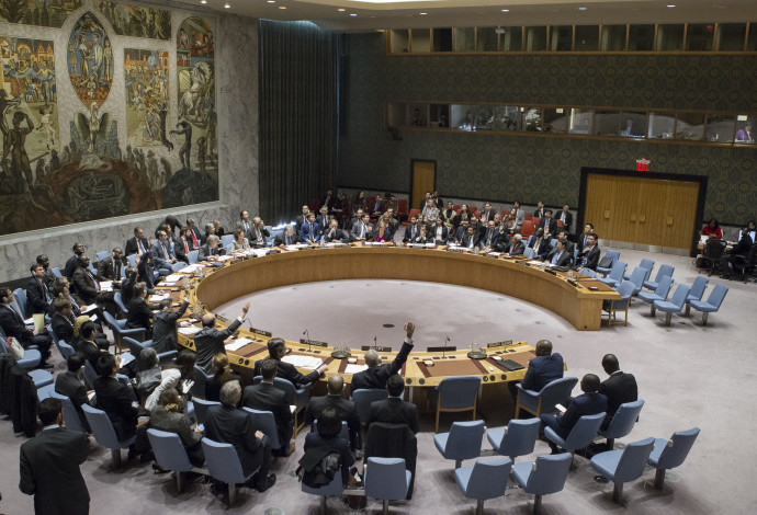 מועצת הביטחון מצביעה על ההצעה נגד ההתנחלויות (צילום:  AFP)