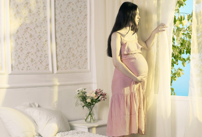 אישה בהריון, אילוסטרציה (צילום:  אינגאימג)