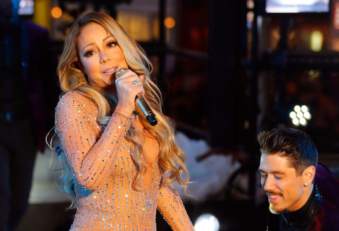 מריה קארי וטנקה (צילום: Splashnews)