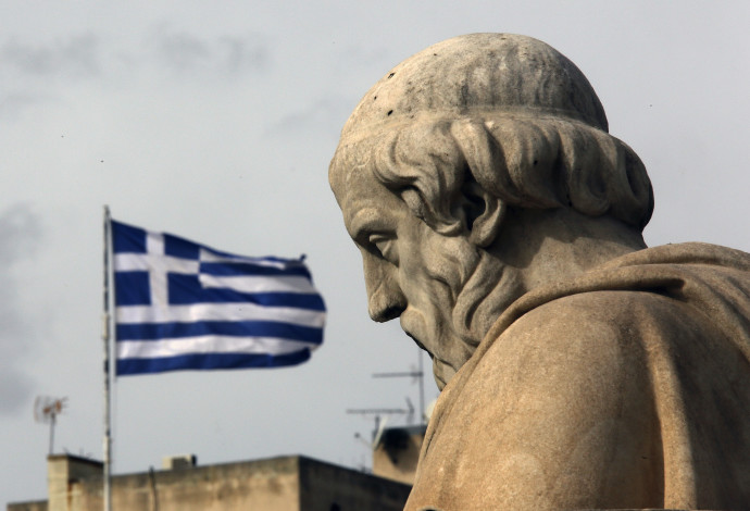 פסל של הפילוסוף היווני אפלטון (צילום:  רויטרס)