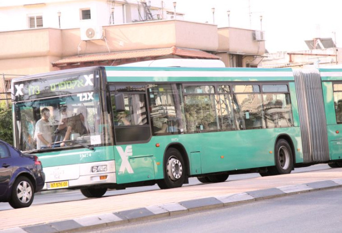 אוטובוס אגד, אילוסטרציה (צילום:  אלוני מור)