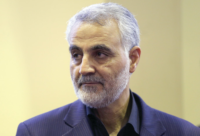 קאסם סולימאני (צילום:  AFP)