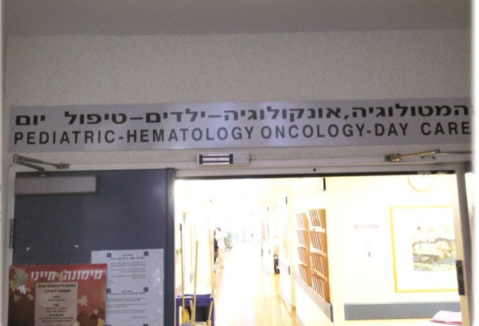 המחלקה ההמטו־אונקולוגית לילדים בהדסה עין כרם (צילום:  מתוך אתר בית החולים הדסה עין כרם)
