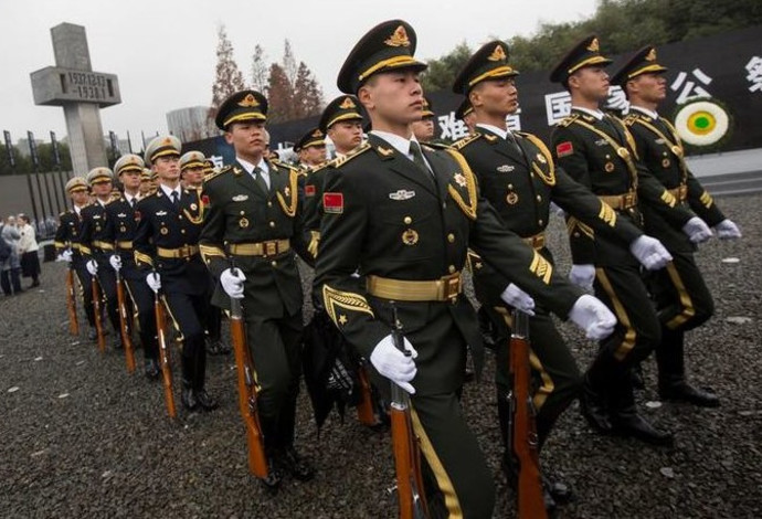 צבא סין (צילום:  רויטרס)