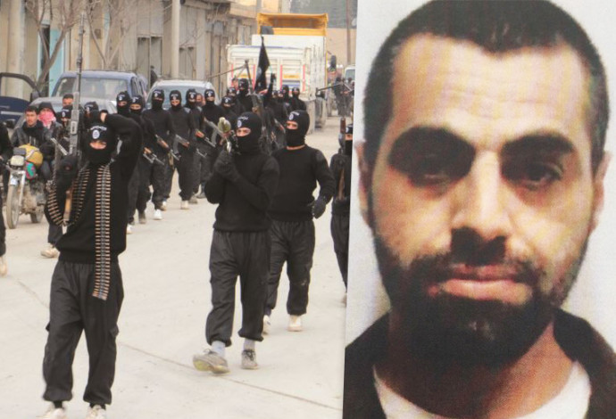אנס חאג' יחיא, נעצר בחשד לפעילות טרור, לוחמי דאעש בסוריה (צילום:  דוברות שב"כ,רויטרס)