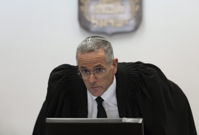 השופט דוד מינץ (צילום:  פלאש 90)
