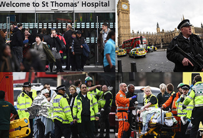 פיגוע בלונדון (צילום:  Getty images)