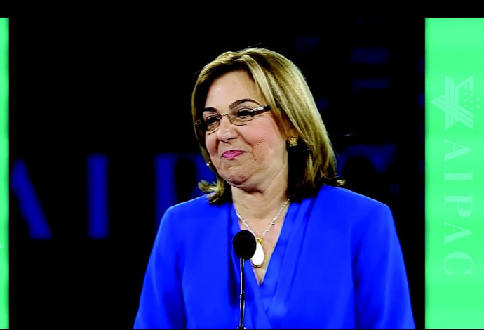 ליליאן פינקוס, נשיאת אייפא"ק (צילום:  צילום מסך)