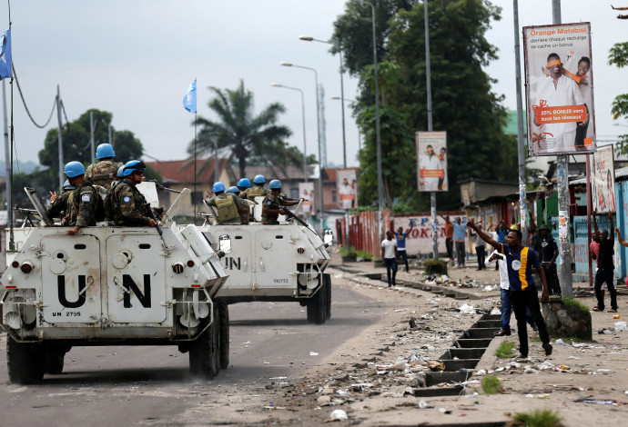 כוחות האו"ם בקונגו (צילום:  רויטרס)