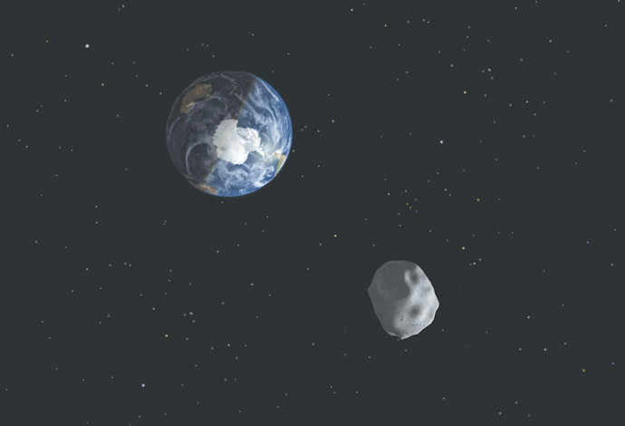 אסטרואיד ליד כדור הארץ (צילום:  רויטרס)