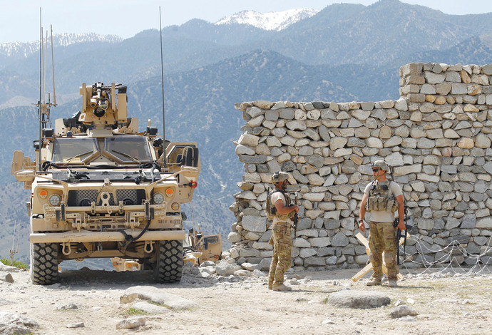 הכוחות האמריקאים באפגניסטן  (צילום:  רויטרס)