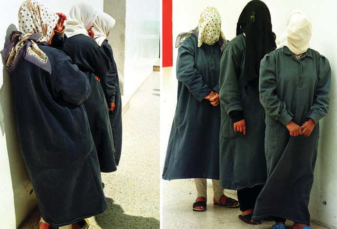 נשים שנאנסו בירדן ומוחזקות בכלא להגנתן (צילום:  רויטרס)