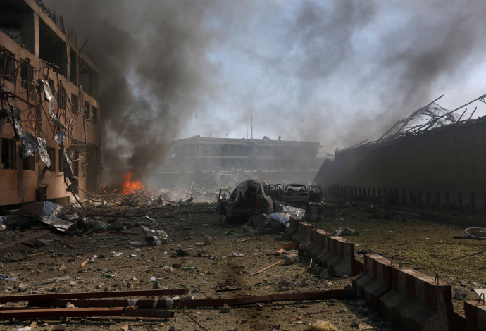 פיגוע באפגניסטן (צילום:  רויטרס)