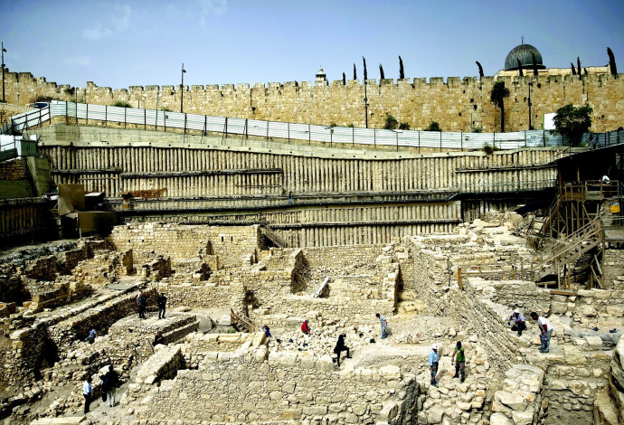 חפירות ארכיאולוגיות בירושלים (צילום:  רויטרס)