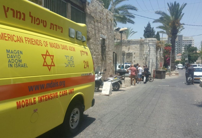 ניידת מד"א. אילוסטרציה (צילום:  דוברות מד"א)