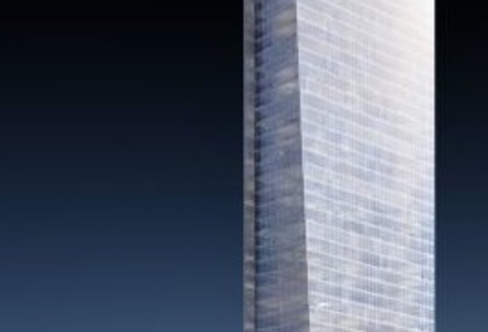 תכנית להקמת מגדל ב'צומת מעריב'  (צילום:  עיריית תל אביב-יפו)