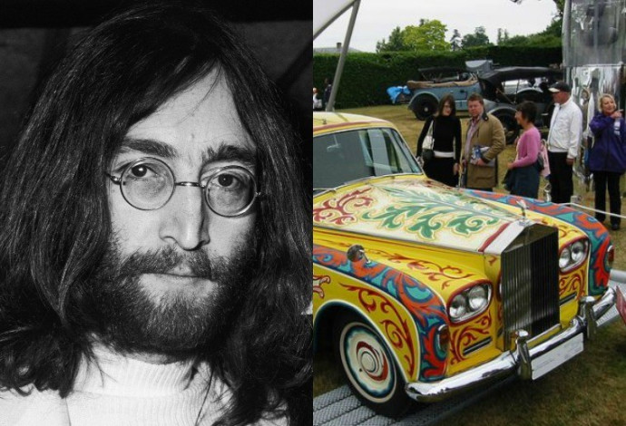 הרכב של ג'ון לנון (צילום:  Flickr user Edvvc,Getty images)