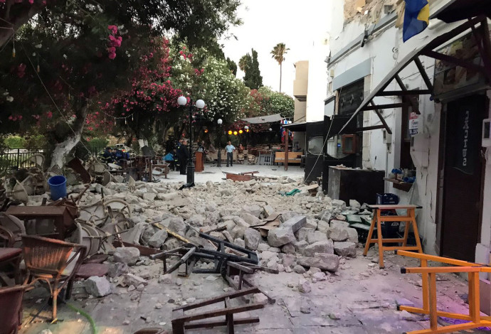 רעידת אדמה ביוון (צילום:  רויטרס)