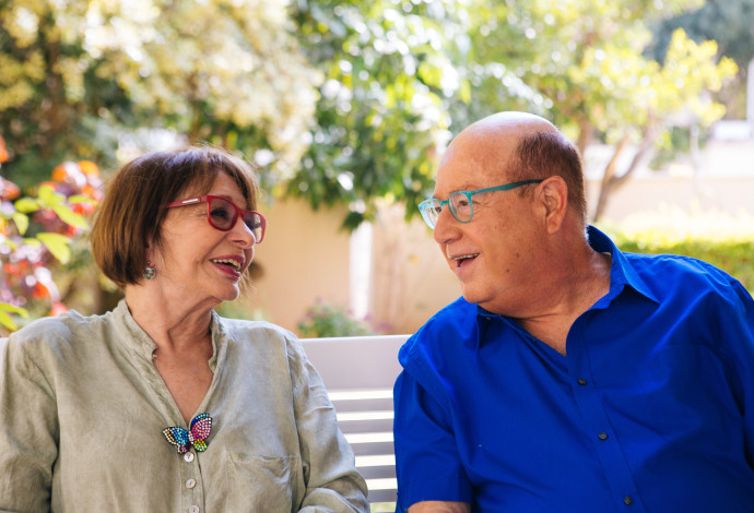 טוביה צפיר ורבקה מיכאלי (צילום:  פליקס קריס)